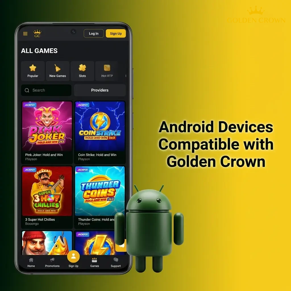 Android Devices Compatible with Golden Crown