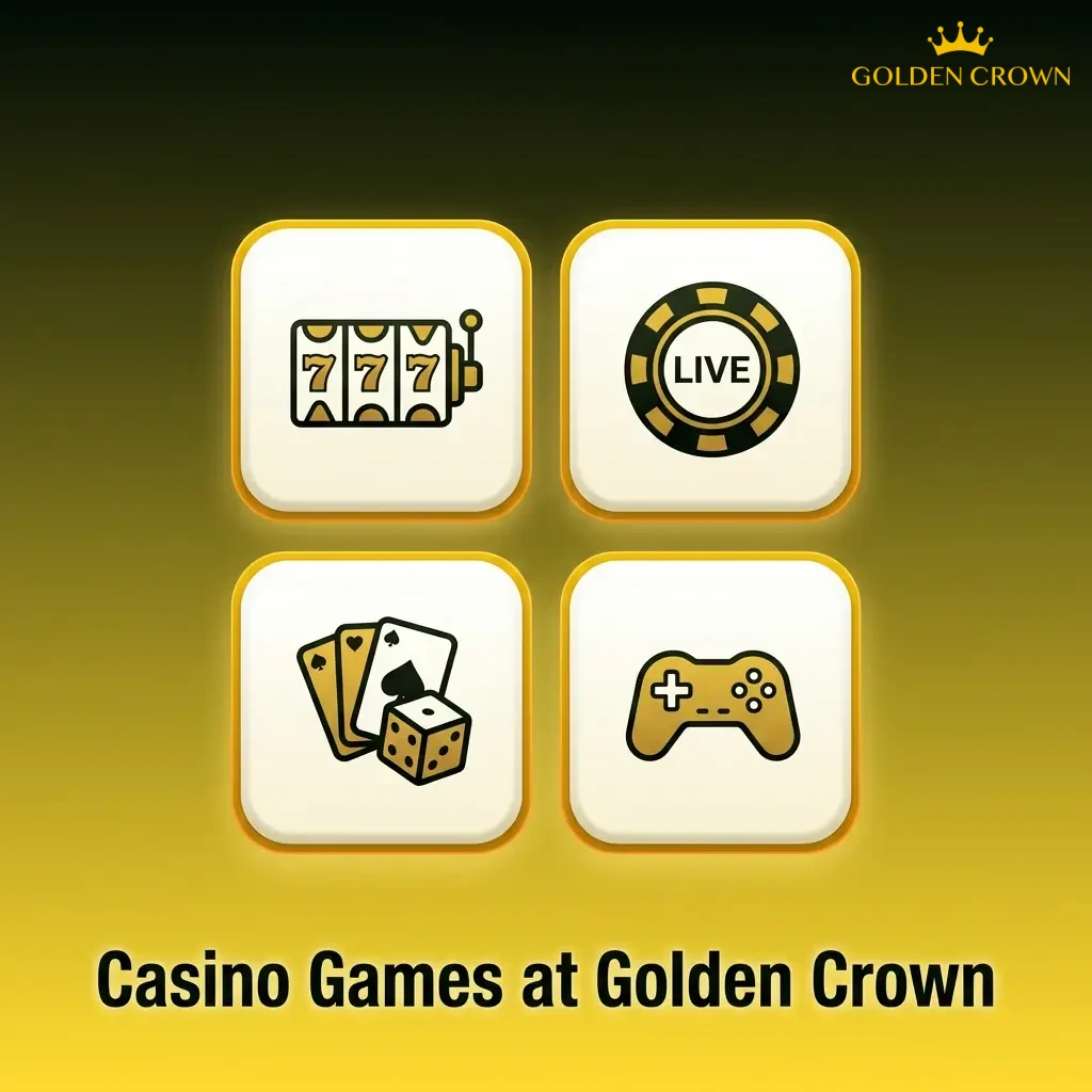Casino Games at Golden Crown
