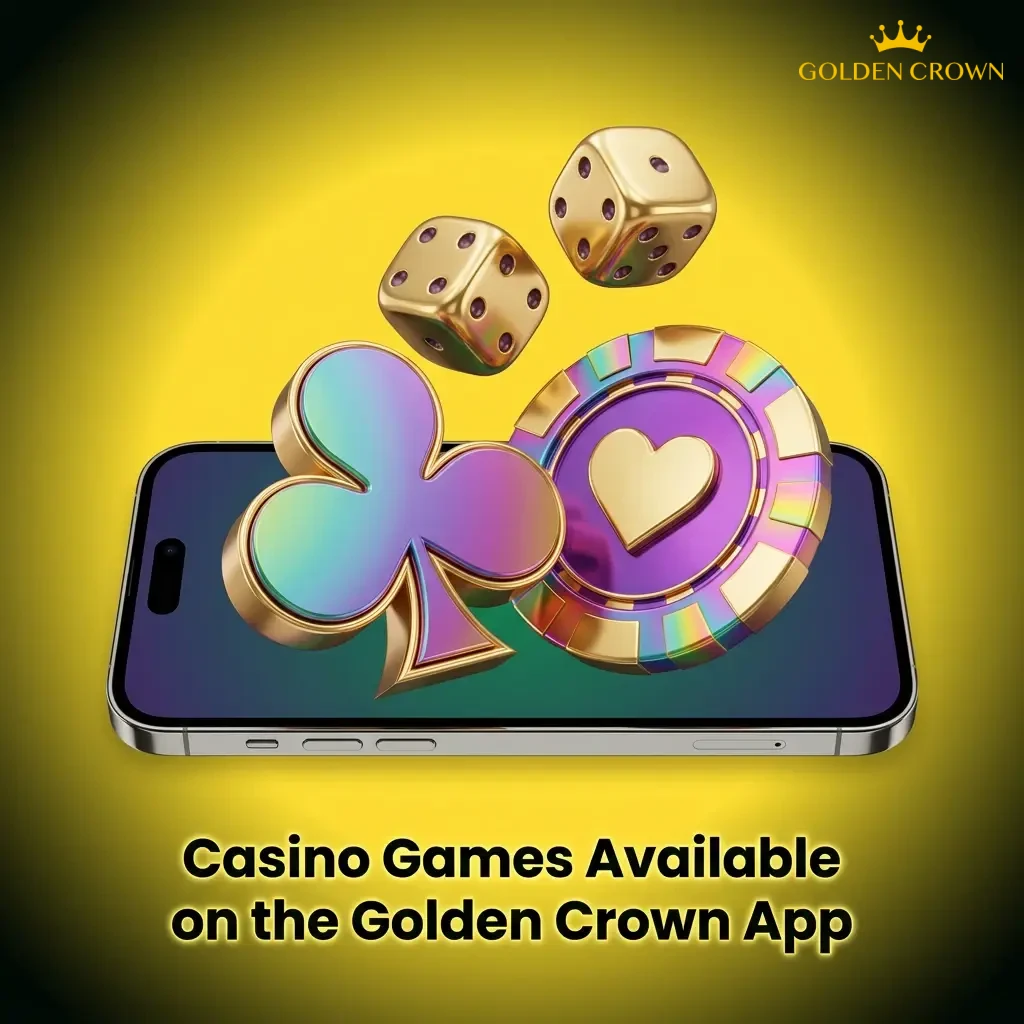 Casino Games Available on the Golden Crown App
