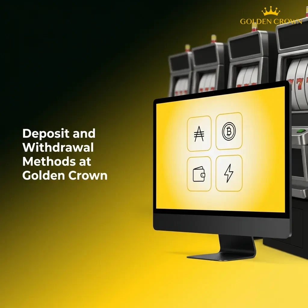 Deposit and Withdrawal Methods at Golden Crown