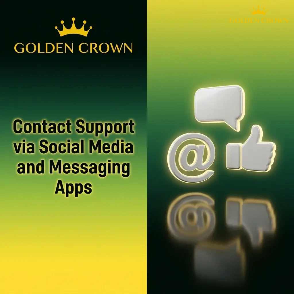 Contact Support via Social Media and Messaging Apps