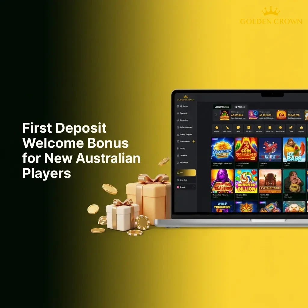 First Deposit Welcome Bonus for New Australian Players