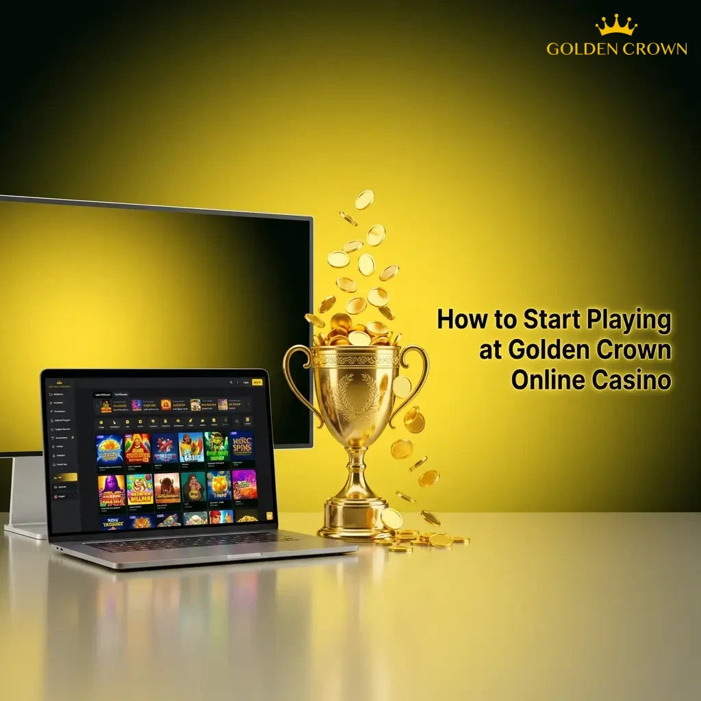 How to Start Playing at Golden Crown Online Casino