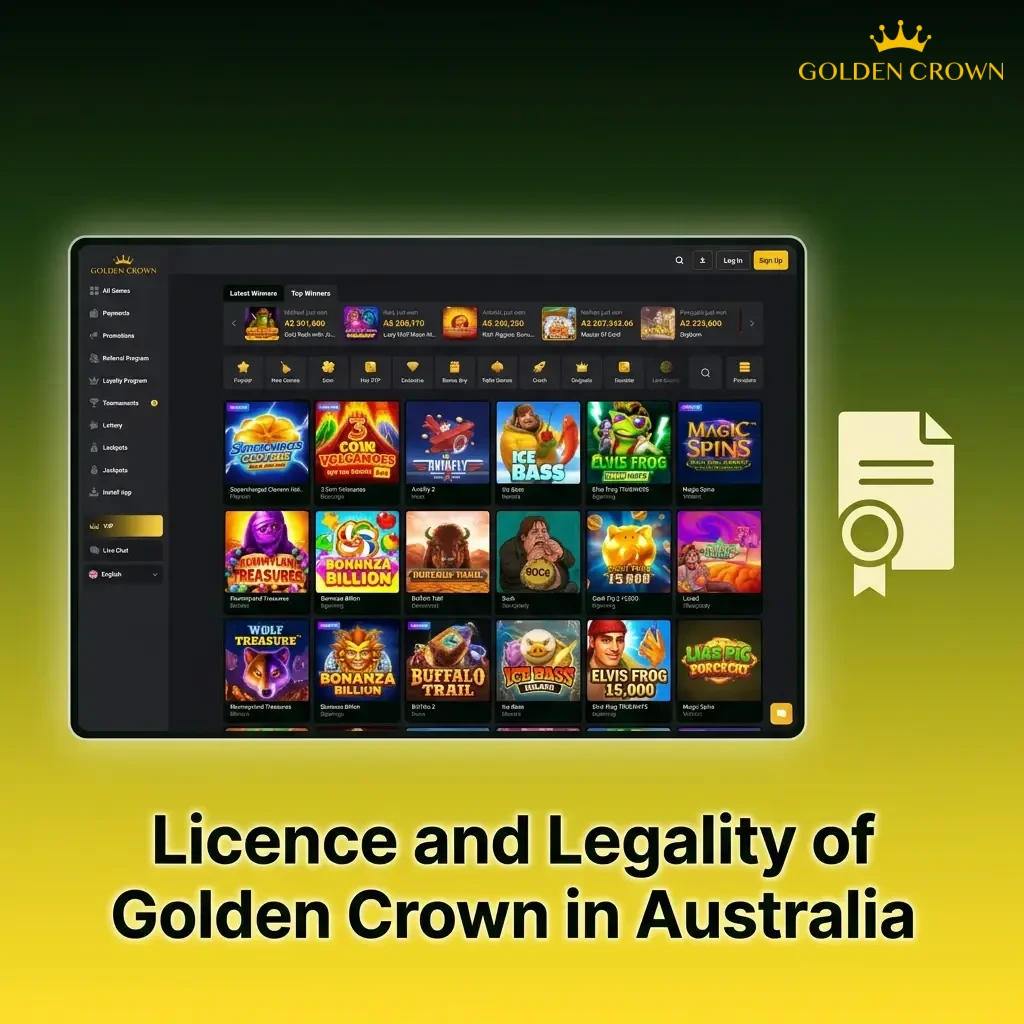 Licence and Legality of Golden Crown in Australia