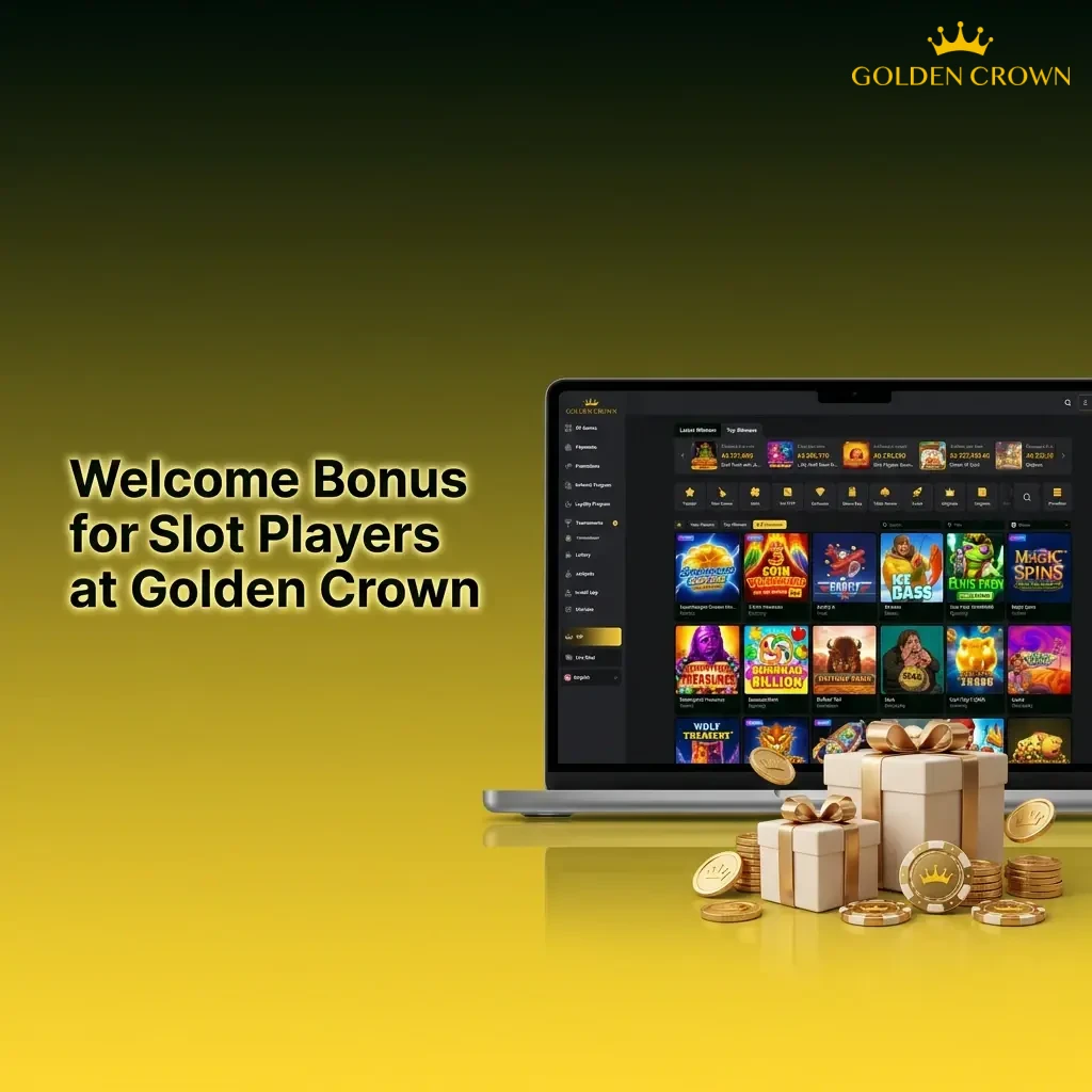 Welcome Bonus for Slot Players at Golden Crown