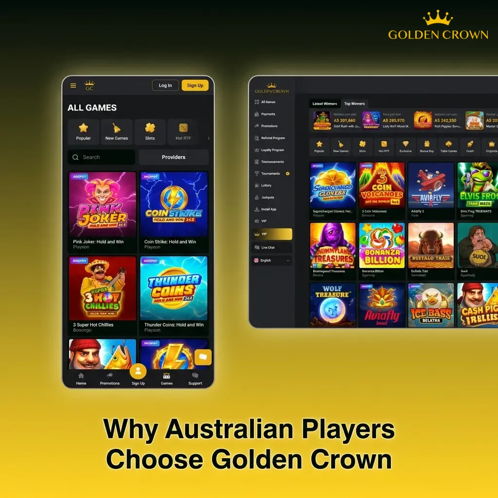 Why Australian Players Choose Golden Crown
