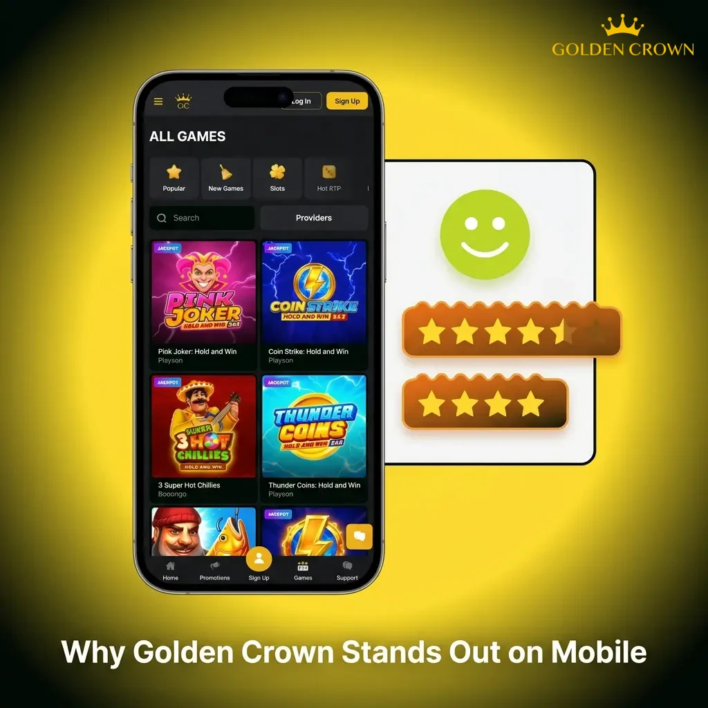 Why Golden Crown Stands Out on Mobile