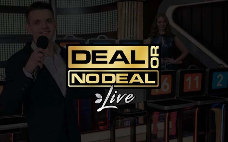 Open lucky cases and win big cash prizes in the Deal or No Deal Live game at Golden Crown.