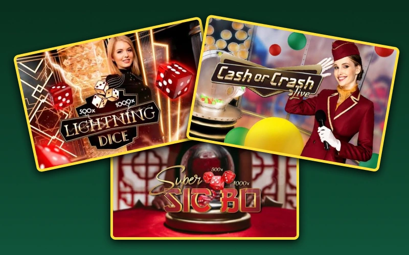 Enjoy non-stop excitement and game-show-style special offers at Golden Crown.