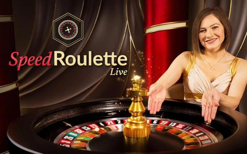 Experience dynamic gameplay and fast wins in Speed ​​Roulette Live at Golden Crown.