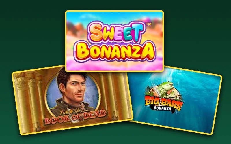 Immerse yourself in the world of the most popular slots available at Golden Crown.