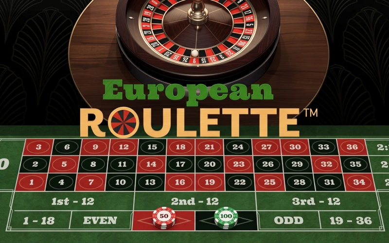 Spin the legendary wheel and win impressive rewards in European Roulette at Golden Crown.